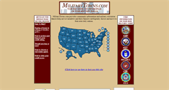 Desktop Screenshot of militarytowns.com